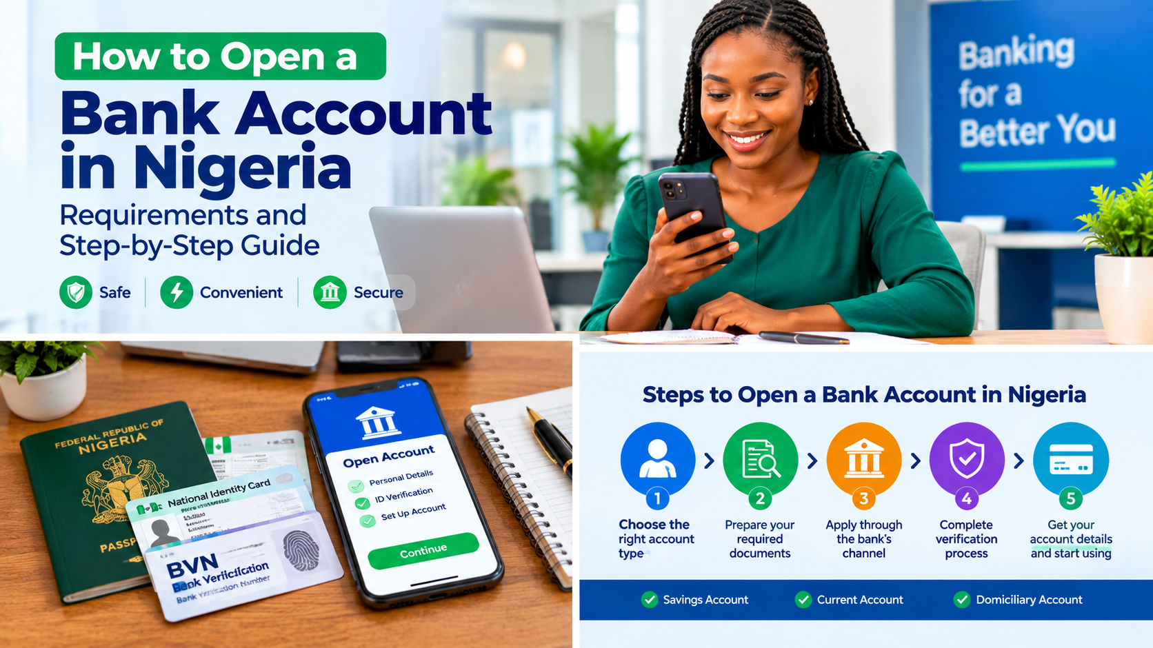 How to Open a Bank Account in Nigeria: Requirements & Guide